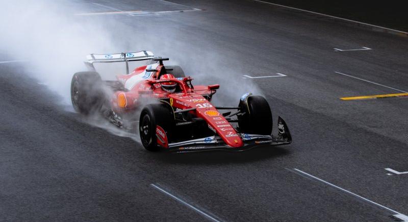 Eső rondított bele a Ferrari és a Haas Pirelli-tesztjébe