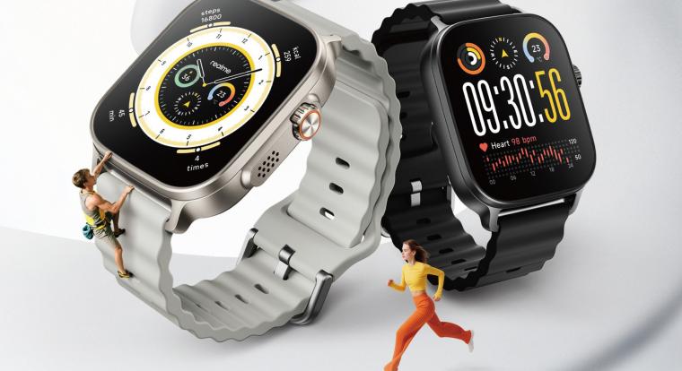 Kéthetes üzemidővel és megfizethető árral csábít a Realme Watch 5