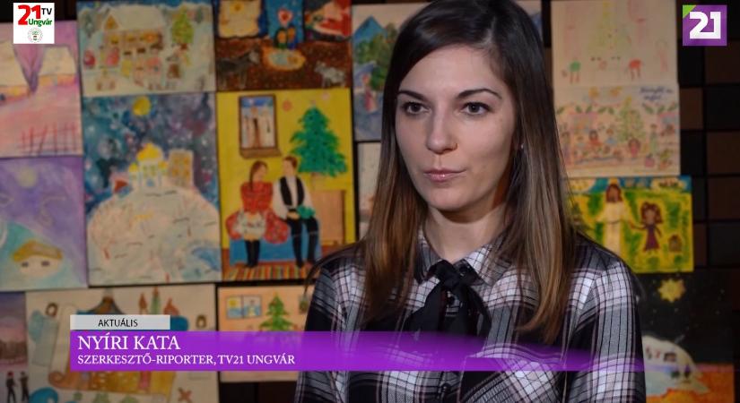 A TV21UNGVÁR adventi rajzpályázatának eredményhirdetése (Videó)