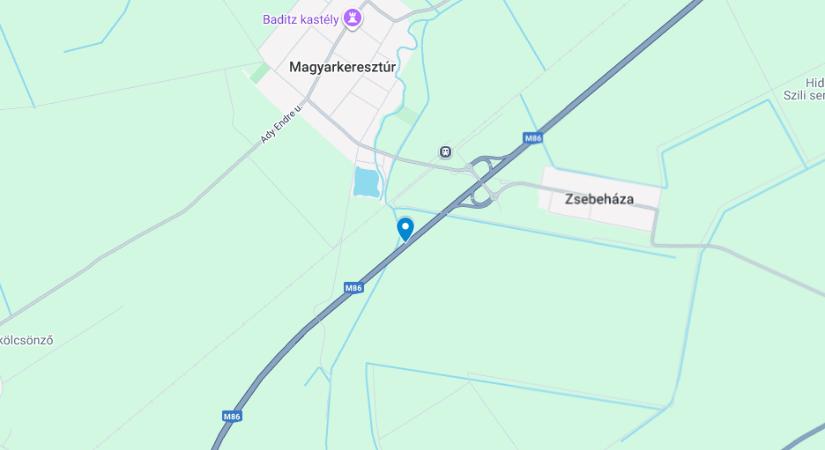 Halálos kimenetelű baleset az M86-oson, egy motoros vesztette életét