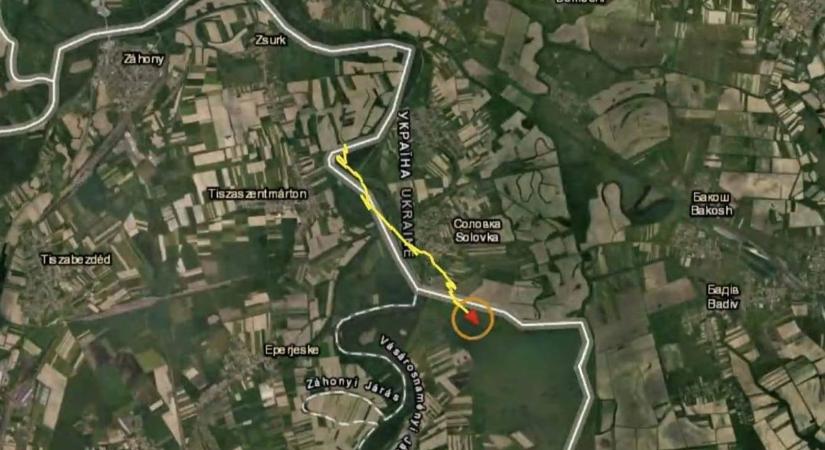 Repülési adatokat tett közzé az ukrán vezérkar az ukrán légteret megsértő, Magyarország felől érkezett drónokról
