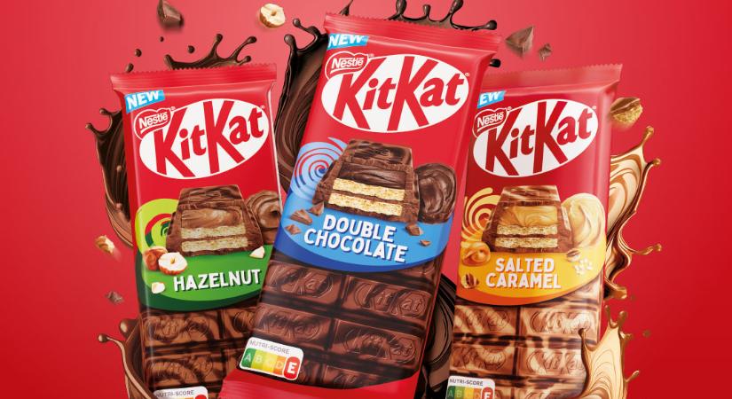 Megérkezett a KitKat táblás változata – Három ízben is elérhető az ikonikus édesség