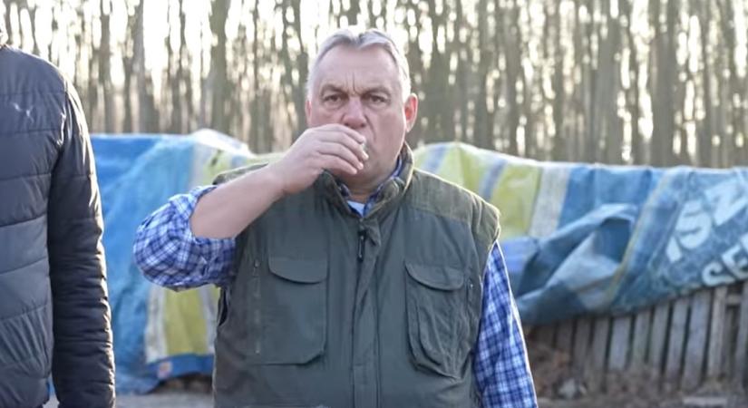 Orbán elszomorítja a gyűlölethuszárokat, aztán pálinkázik