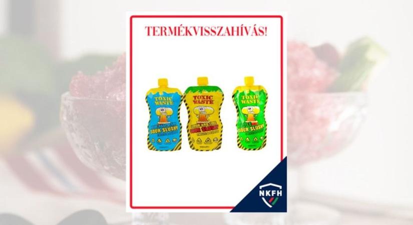 Toxic Waste slushy: az édesség, ami most tényleg veszélyes
