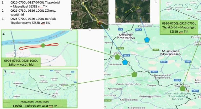 Hamis az ukránok vádja: a honvédség isszautasítja, hogy drónjai megsértették Ukrajna légterét