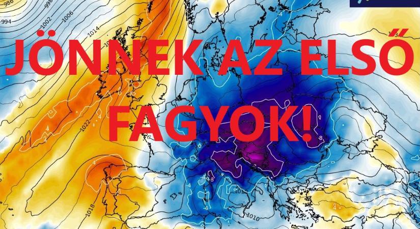 Fagyos reggelek jönnek!