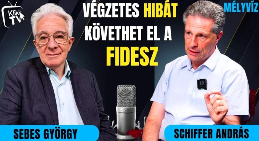 Végzetes hibát követhet el a Fidesz - Schiffer András a jövőről beszél