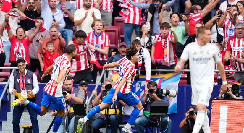 La Liga: hiába fordított is a Real Madrid, végül ötöt kapott az Atlético Madridtól – videóval