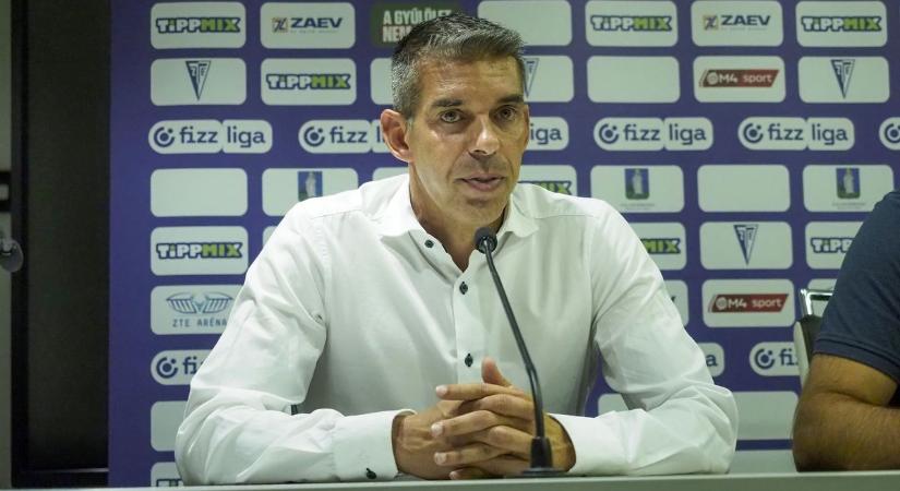 Nuno Campos, a ZTE FC vezetőedzője: nem volt bennem kétely eddig sem...