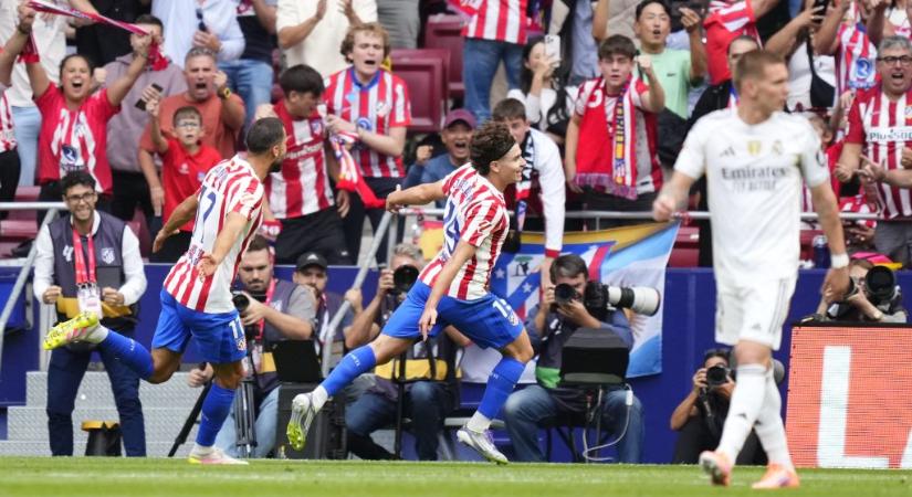 A korábban veretlen Real Madridnak a városi rivális ötöt vágott