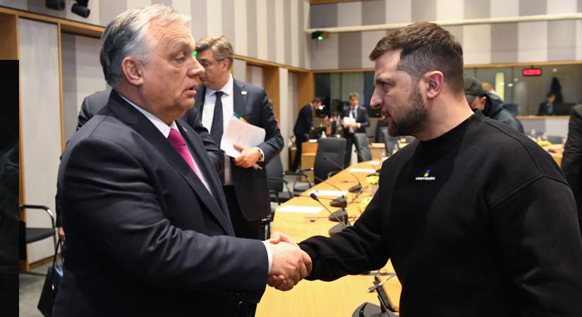 A magyar kormányfő, Orbán Viktor szerint Zelenszkij Ukrajnája, a NATO és az EU támogatása nélkül már rég összeomlott volna