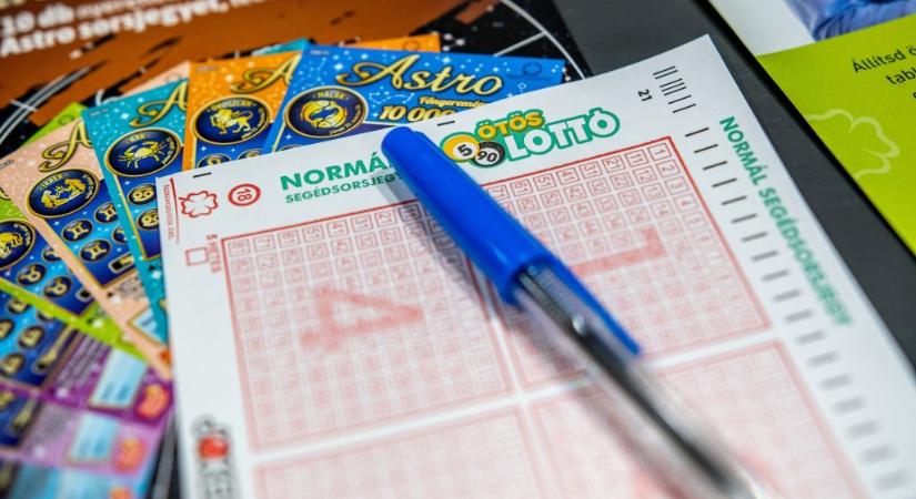 Ötöslottó: itt vannak az e heti nyerőszámok