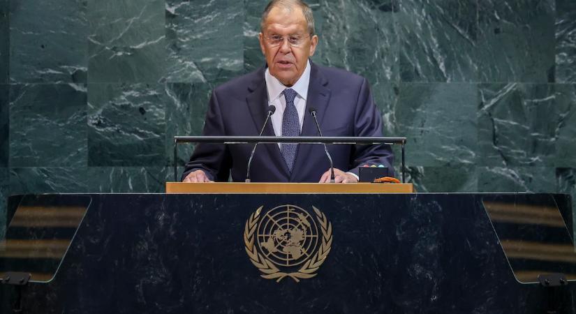 Szergej Lavrov a háború lezárásáról beszélt New Yorkban