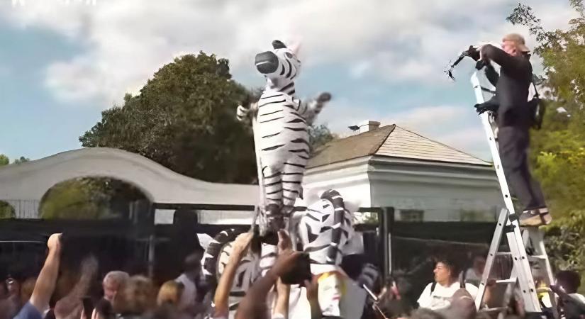 Újabb demonstráció volt a hatvanpusztai Orbán-birtoknál