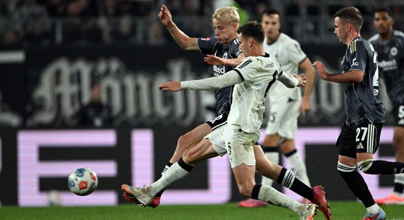 Bundesliga – Tízgólos mérkőzésen frankfurti siker Mönchengladbachban