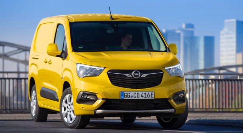 Haszonjárműként debütál az elektromos Opel Combo