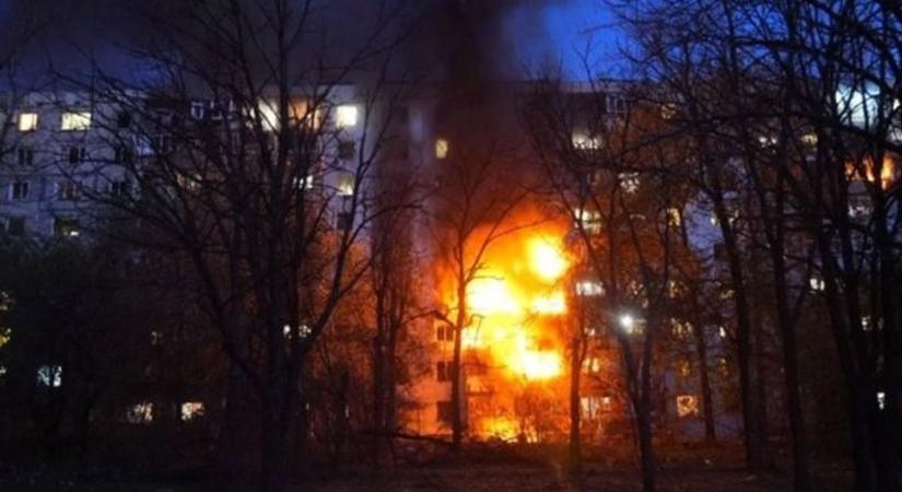 Brutális ostrom alá került Kijev: orosz nehézbombázók és drónok támadtak
