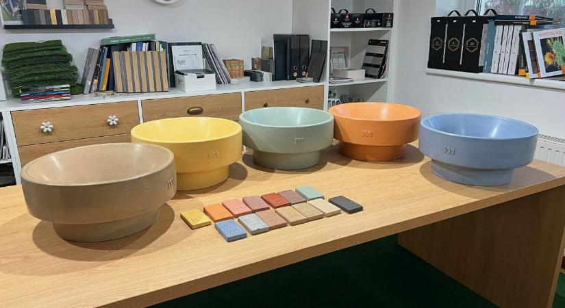 Új magyar designmárka mutatkozik be: kézzel készült betonmosdók