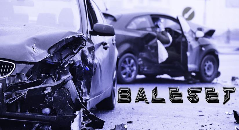 Baleset a 38-ason! Mentők is a helyszínen, félpályás útzár!