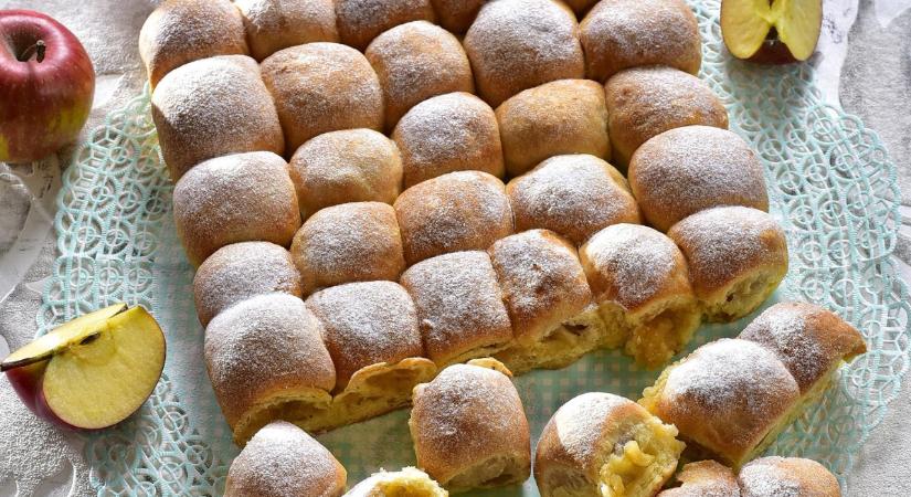Így készítsünk omlós sütit az ősz kincséből: almás buktagolyó