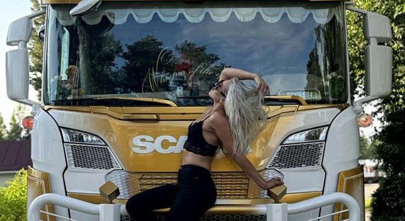 Így dorombol a V8 egy törékeny hercegnő kezei alatt