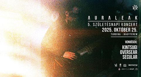 Auraleak - Különleges videoklipen a Hopestacles, 5. születésnapi koncert október 25-én