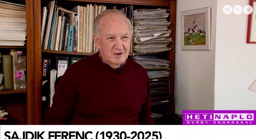 Elhunyt a legendás magyar karikaturista: Sajdik Ferenc utolsó interjúja a Heti Naplóban