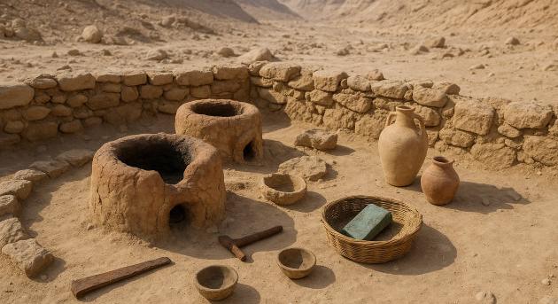 Egyiptom titkai: rézműhelyt tártak fel Wadi al-Nasbban