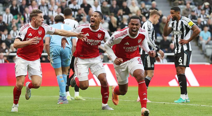 PL: a véghajrában fordított a Newcastle otthonában az Arsenal! – videóval