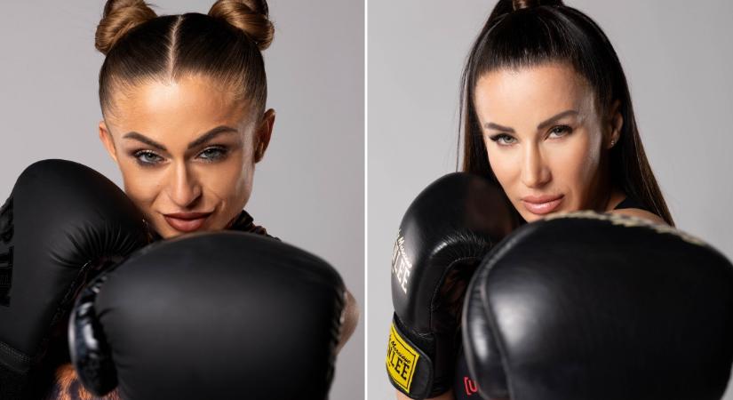Repültek a pofonok Sztárboxban Bernáth Odett és Kocsis Alexandra között