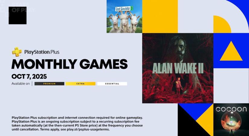 A PlayStation Plus 2025. októberi kínálata
