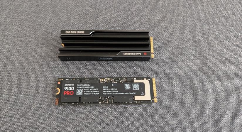 Samsung 9100 Pro 8 TB SSD – amikor a sebesség találkozik a kapacitással