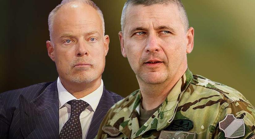 Szalay-Bobrovniczky Kristóf bejelentése: szerződést bont Ruszin-Szendi Romulusszal, és megvonja tőle a rangját a honvédelmi miniszter