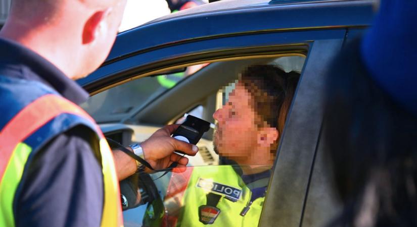Razzia a Váci úton: ittas vezetőket és egy betörőt is elfogtak