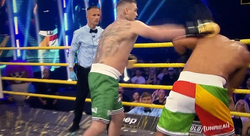 A Sztárboxban most egy korábban doppingolás miatt eltiltott kajakozó győzött le egy színészt
