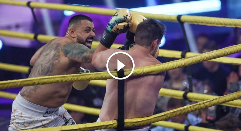 Döbbenetes fordulat a Sztárboxban, Pápai Joci legyőzte Kocsis Dénest, de annyira véresre verték, hogy visszamondta – VIDEÓ