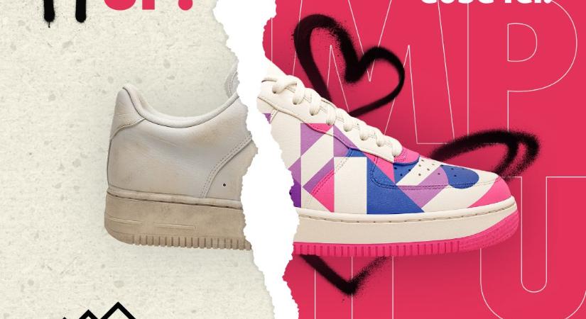 Sneakerrel tanítanak újrahasznosítani Budapesten