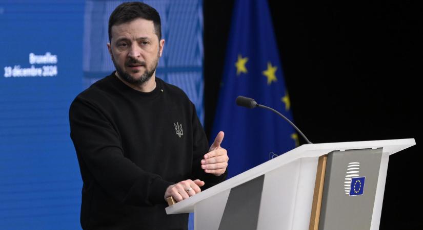 Zelenszkij orosz területeken is képes csapást mérni katonai célpontokra