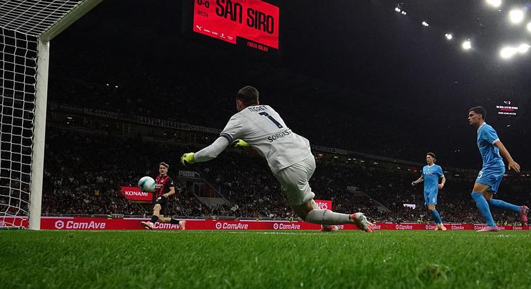 Nagy skalp Milánóban: az AC Milan emberhátrányban győzte le a bajnokot