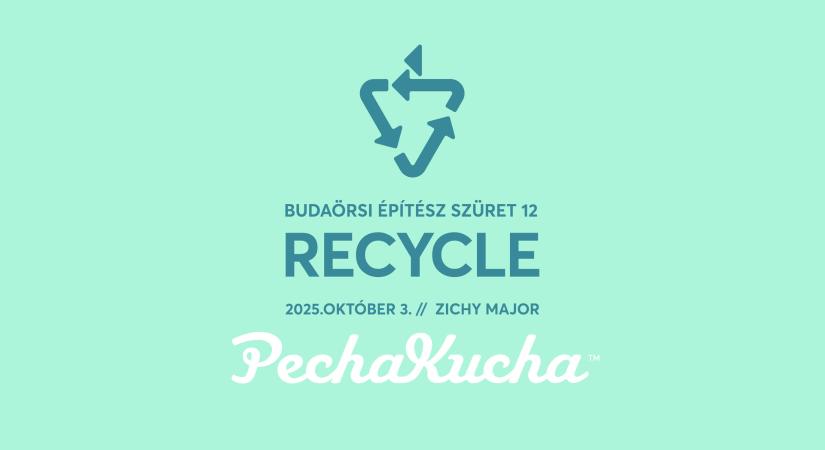 RECYCLE - Budaörsi Építész Szüret 12. kiállítás