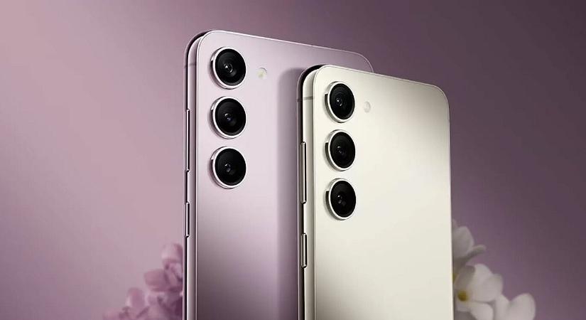 A Galaxy S23 és egy csúcstábla izgatottan jelez