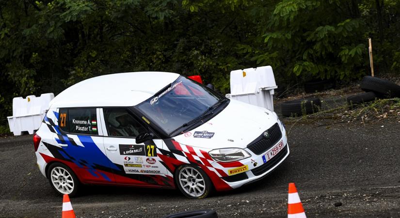 Kronome – Pásztor páros a Győr Ralin – balszerencse és technikai csemegék