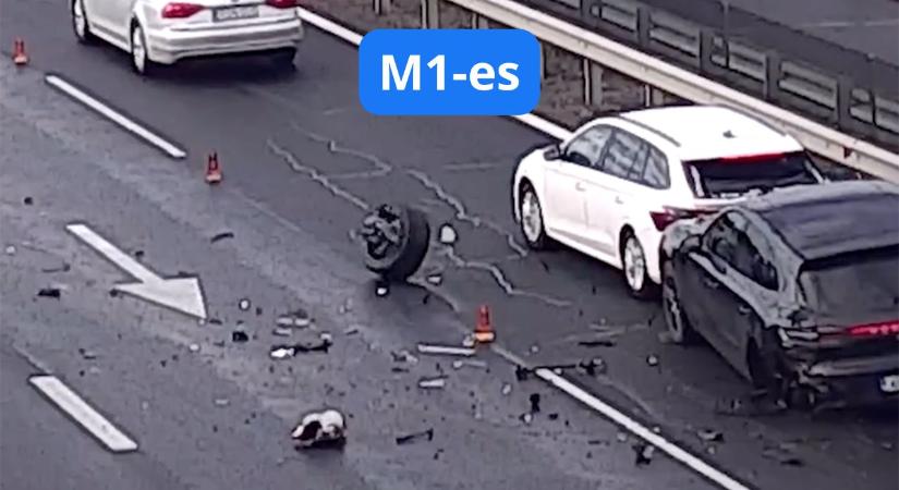 Innen is gratulálunk! Miatta történt mindez az M1-esen