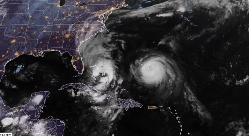 Apokaliptikus forgatókönyv: két hurrikán egyszerre tart az USA felé – bekövetkezhet a katasztrófa?