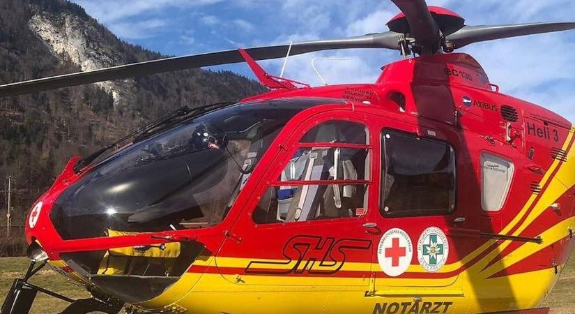 Mentőhelikopter érkezett: kislány arcát harapta meg többször egy kutya