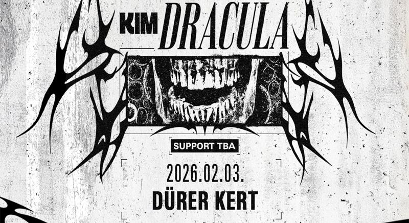 Kim Dracula bált tart a Dürer Kertben
