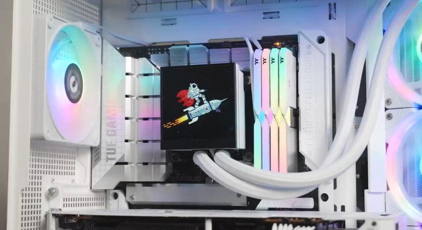 A Thermaltake felsőkategóriás folyadékhűtő szettjei AI funkcionalitást kapnak