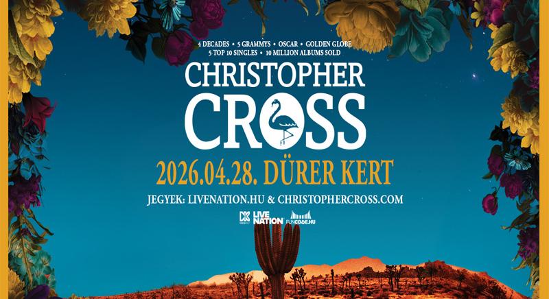 Christopher Cross először Budapesten