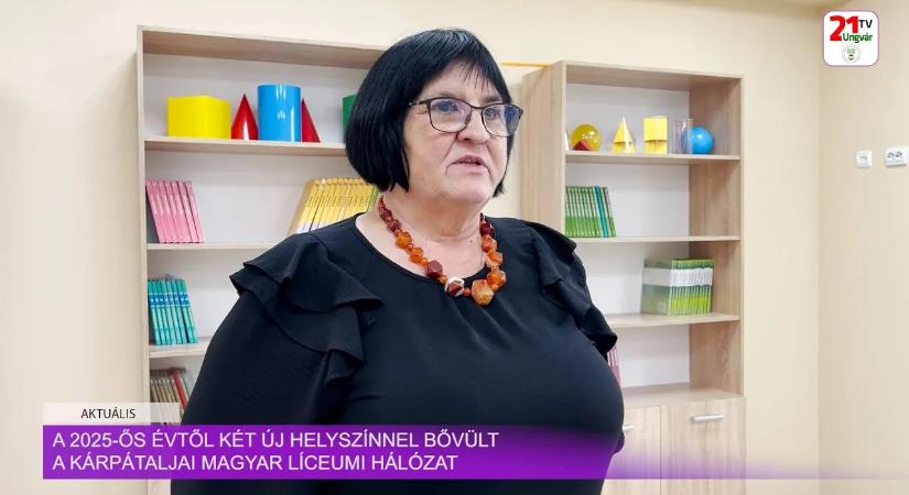Aktuális(2025.09.29)- A 2025-ős évtől két új helyszínnel bővült a Kárpátaljai Magyar Líceumi hálózat (videó)