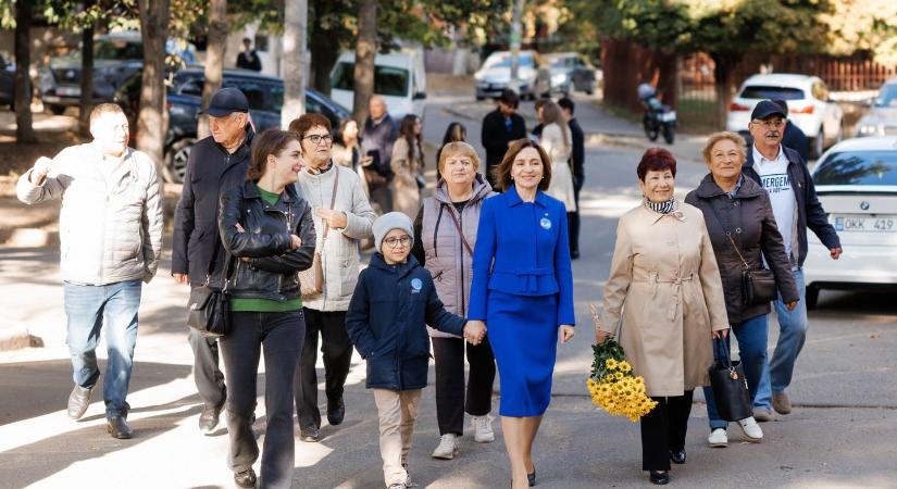 Maia Sandu: Moldova nemet mondott a megfélemlítésre – Gratulációk Romániából